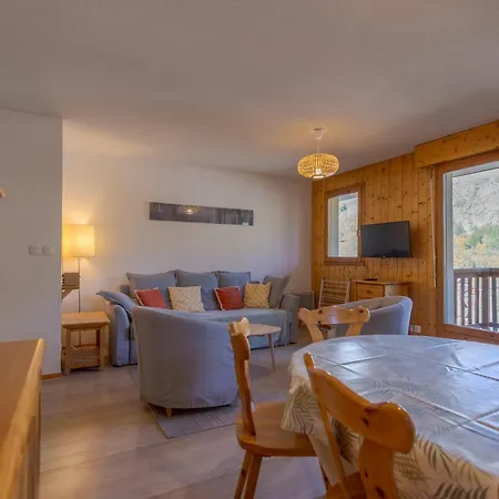 Duplex 4 Pieces Pour 8 Pers., Balcon Et Terrasse Sud-ouest - Fr-1-263-173 Valloire